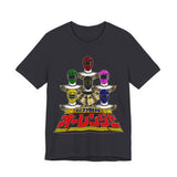 Ohranger Tee Super Sentai T Shirt Custom Graphic Art Cosplay Shirts Rangers Retro Vintage 90s