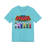 Dairanger keys Tee Super Sentai T Shirt Custom Graphic Art Cosplay Shirts Rangers Retro Vintage 90s