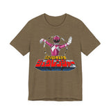 Pink Zyuranger Tee Super Sentai T Shirt Custom Graphic Art Cosplay Shirts Rangers Retro Vintage 90s