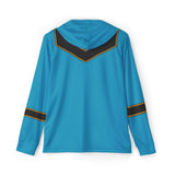 Magiranger Blue Hoodie (Full Print) Lightweight, Breathable, workout, pull over, fitness Hoodie Super Sentai Custom
