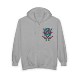Gokaiger Full Zip Hoodie Custom Graphic Art Cosplay Shirts Rangers Retro Vintage 90s