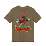 Kyoryuger Red Tee Super Sentai T Shirt Custom Graphic Art Cosplay Shirts Rangers Retro Vintage 90s