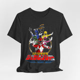 Zyuranger Team Tee Super Sentai T Shirt Custom Graphic Art Cosplay Shirts Rangers Retro Vintage 90s