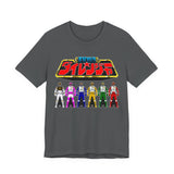 Dairanger keys Tee Super Sentai T Shirt Custom Graphic Art Cosplay Shirts Rangers Retro Vintage 90s