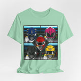 Rangers Zord Tee Super Sentai T Shirt Custom Graphic Art Cosplay Shirts Rangers Retro Vintage 90s
