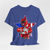 Powerfull Ranger Tee Super Sentai T Shirt Custom Graphic Art Cosplay Shirts Rangers Retro Vintage 90s