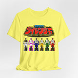 Dairanger keys Tee Super Sentai T Shirt Custom Graphic Art Cosplay Shirts Rangers Retro Vintage 90s