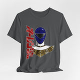 Ohranger Blue Tee Super Sentai T Shirt Custom Graphic Art Cosplay Shirts Rangers Retro Vintage 90s