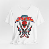 The Captain Tee Super Sentai T Shirt Custom Graphic Art Cosplay Shirts Rangers Retro Vintage 90s