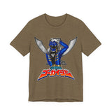 Gokaiger Gokai blue Tee Super Sentai T Shirt Custom Graphic Art Cosplay Shirts Rangers Retro Vintage 90s