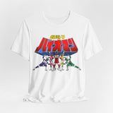 Bioman Team Tee Custom Graphic Art Cosplay Shirts Rangers Retro Vintage 90s