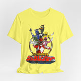 Zyuranger Team Tee Super Sentai T Shirt Custom Graphic Art Cosplay Shirts Rangers Retro Vintage 90s