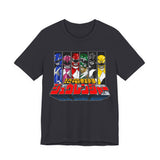 Zyuranger Tee Custom Graphic Art Cosplay Shirts Rangers Retro Vintage 90s