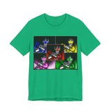 TimeRangers Tee Custom Graphic Art Cosplay Shirts Rangers Retro Vintage 90s