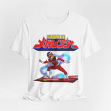 Megaranger Red Tee Custom Graphic Art Cosplay Shirts Rangers Retro Vintage 90s