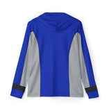 Go Busters Blue Ranger Hoodie (Full Print) Super Sentai Custom Lightweight, Breathable, Workout, Pull over, Fitness, Retro