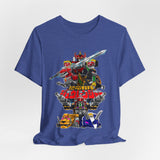 Zyuranger Mechas Tee  Custom Graphic Art Cosplay Shirts Rangers Retro Vintage 90s