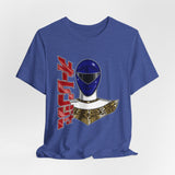 Ohranger Blue Tee Super Sentai T Shirt Custom Graphic Art Cosplay Shirts Rangers Retro Vintage 90s