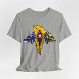 Battle Bikes Vintage Style Tee Super Sentai T Shirt Custom Graphic Art Cosplay Shirts Rangers Retro Vintage 90s