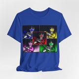 TimeRangers Tee Custom Graphic Art Cosplay Shirts Rangers Retro Vintage 90s