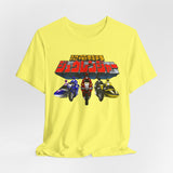 Zyuranger Bikes Tee Super Sentai T Shirt Custom Graphic Art Cosplay Shirts Power Rangers Retro Vintage 90s