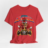 Gokai Helm Tee Super Sentai T Shirt Custom Graphic Art Cosplay Shirts Rangers Retro Vintage 90s