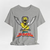 Gokai Yellow Tee Super Sentai T Shirt Custom Graphic Art Cosplay Shirts Rangers Retro Vintage 90s