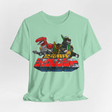 Zyurangers Mechas  Tee Super Sentai T Shirt Custom Graphic Art Cosplay Shirts Rangers Retro Vintage 90s