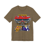 Zyuranger Mecha Tee Custom Graphic Art Cosplay Shirts Rangers Retro Vintage 90s