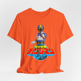 Changeman Blue Tee Super Sentai T Shirt Custom Graphic Art Cosplay Shirts Rangers Retro Vintage 90s