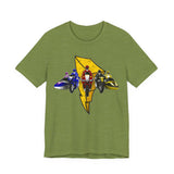 Battle Bikes Vintage Style Tee Super Sentai T Shirt Custom Graphic Art Cosplay Shirts Rangers Retro Vintage 90s