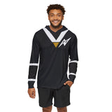Kakuranger Ninja Black Hoodie (Full Print) Super Sentai Custom Lightweight, Breathable, Workout, Pull over, Fitness, Retro