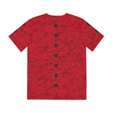 Abaranger Red Tee (Full Print) Super Sentai T Shirt Custom Graphic Art Cosplay Shirts Power Rangers Retro Vintage 90s