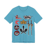 Shinkenger Shiba Red Tee Super Sentai T Shirt Custom Graphic Art Cosplay Shirts Rangers Retro Vintage 90s Tee