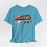 Hurricaneger Team Tee Super Sentai T Shirt Custom Graphic Art Cosplay Shirts Rangers Retro Vintage 90s