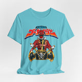 Gokai Helm Tee Super Sentai T Shirt Custom Graphic Art Cosplay Shirts Rangers Retro Vintage 90s