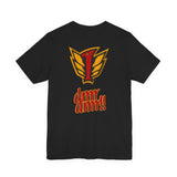 Go-Onger Mach Full Speed Tee Custom Front and Back Graphic Art Cosplay Shirts Rangers Retro Vintage 90s