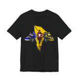 Battle Bikes Vintage Style Tee Super Sentai T Shirt Custom Graphic Art Cosplay Shirts Rangers Retro Vintage 90s