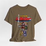 Daizyujin Tee Super Sentai T Shirt Custom Graphic Art Cosplay Shirts Rangers Retro Vintage 90s