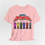 Gokaiger Ranger Keys Tee Super Sentai T Shirt Custom Graphic Art Cosplay Shirts Rangers Retro Vintage 90s