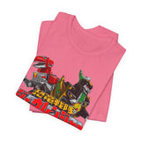Zyurangers Mechas  Tee Super Sentai T Shirt Custom Graphic Art Cosplay Shirts Rangers Retro Vintage 90s