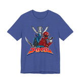 Gokaiger Gokai Red/Blue Tee Super Sentai T Shirt Custom Graphic Art Cosplay Shirts Rangers Retro Vintage 90s