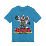 Dairanger Kiba Warrior Tee Custom Graphic Art Cosplay Shirts Rangers Retro Vintage 90s