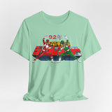Zyuranger 1992 Tee Super Sentai T Shirt Custom Graphic Art Cosplay Shirts Rangers Retro Vintage 90s