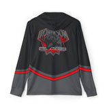 Gaoranger Black Hoodie (Full Print) Super Sentai Custom Lightweight, Breathable, Workout, Pull over, Fitness, Retro 90s