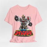 Dairanger Kiba Warrior Tee Custom Graphic Art Cosplay Shirts Rangers Retro Vintage 90s
