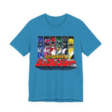 Zyuranger Tee Custom Graphic Art Cosplay Shirts Rangers Retro Vintage 90s