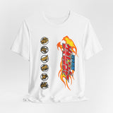 Gaoranger Team Tee Custom Graphic Art Cosplay Shirts Rangers Retro Vintage 90s