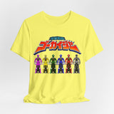 Gokaiger Ranger Keys Tee Super Sentai T Shirt Custom Graphic Art Cosplay Shirts Rangers Retro Vintage 90s