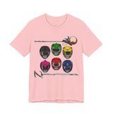 Teenagers with Attitude Tee Super Sentai T Shirt Custom Graphic Art Cosplay Shirts Rangers Retro Vintage 90s